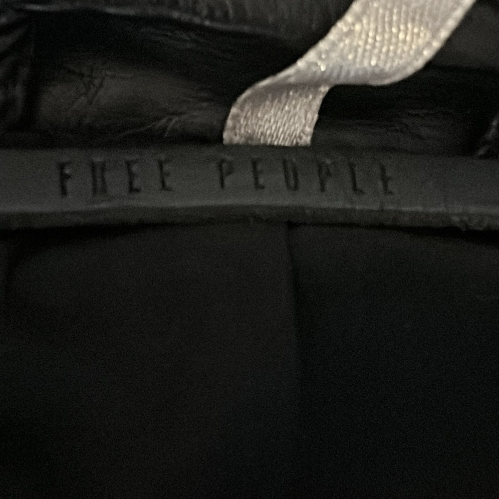 Free People Faux Leather Studded Motorcycle Jacket - Picture 9 of 9